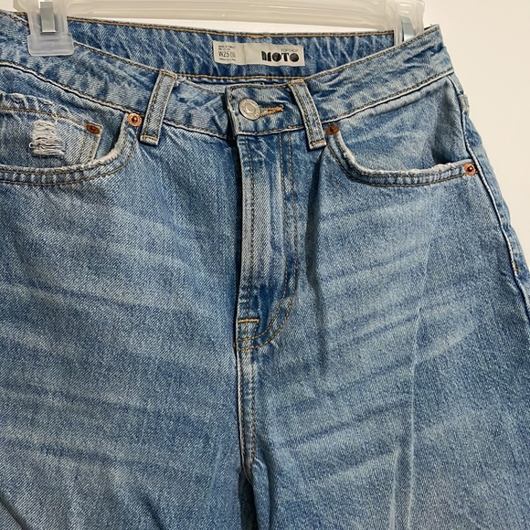 TopShop Wide Leg High waisted jeans - Picture 3 of 5